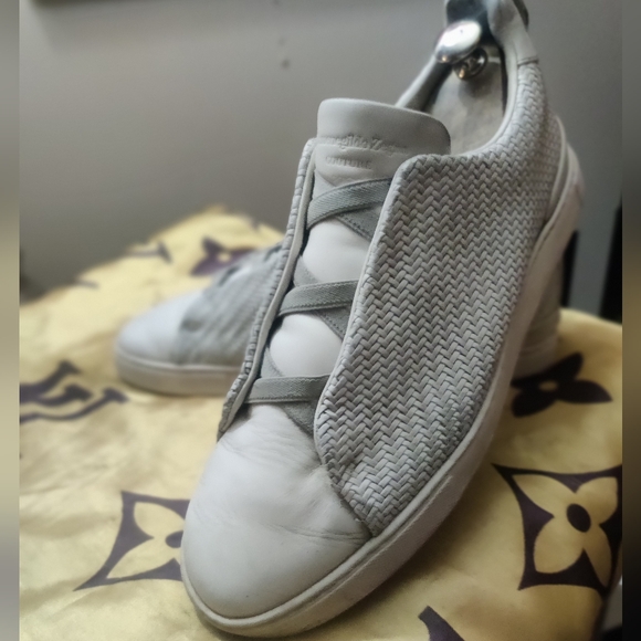 Zegna triple stitch sneakers - Picture 8 of 13